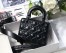 Dior Small Lady Dior My ABCDior Bag In Black Diamon Calfskin