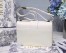 Dior 30 Montaigne Shoulder Bag In White Calfskin