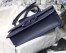 Dior 30 Montaigne Bag In Indigo Blue Matte Grained Calfskin