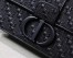 Dior 30 Montaigne Chain Bag In Black Braided Lambskin