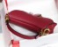 Dior Mini Saddle Bag In Red Calfskin