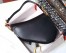 Dior Saddle Bag In Black Calfskin