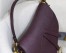 Dior Saddle Bag In Bordeaux Grained Calfskin