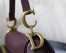 Dior Saddle Bag In Bordeaux Grained Calfskin