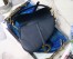Dior Saddle Bag In Navy Blue Grained Calfskin