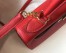 Hermes Kelly 28cm Retourne Bag In Red Clemence Leather