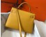 Hermes Kelly 32cm Sellier Bag In Yellow Epsom Leather