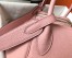 Hermes Lindy 26cm Bag In Pink Clemence With GHW