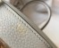 Hermes Pearl Grey Clemence Birkin 30cm Bag GHW