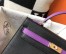 Hermes Bi-color Kelly 32cm Epsom Bag Black/Purple GHW