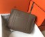 Hermes Steve 35 Messenger Bag In Taupe Clemence Calfskin