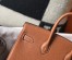 Hermes Birkin 25cm Bag In Gold Clemence Leather