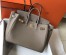 Hermes Birkin 35cm Bag In Tourterelle Clemence Leather