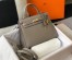 Hermes Kelly 25cm Sellier Bag In Gris Asphalt Epsom Leather