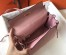 Hermes Kelly 28cm Retourne Bag In Pink Clemence Leather