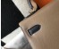 Hermes Bi-color Kelly 32cm Epsom Bag Taupe/Black GHW