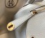 Hermes Mini Lindy Bag In Pearl Grey Clemence Leather