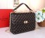 Valentino Black Large Free Rockstud Spike Chain Bag