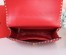 Valentino Red Large Free Rockstud Spike Chain Bag