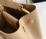 Prada Double Mini Bag In Beige Saffiano Leather