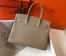 Hermes Birkin 30cm Bag In Tourterelle Clemence Leather