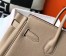 Hermes Trench Clemence Birkin 30cm Bag GHW