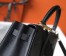 Hermes Kelly 28cm Retourne Bag In Black Clemence Leather