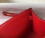 Hermes Kelly Pochette Bag In Red Epsom Leather