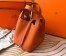 Hermes Picotin Lock 22 Bag In Orange Clemence Leather