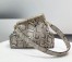 Fendi Medium First Bag In Natural Python Leather