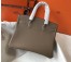 Hermes Birkin 30cm Bag In Taupe Clemence Leather