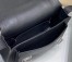 Hermes Steve 30 Messenger Bag in Black Clemence Leather