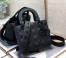 Dior Lady Dior My ABCDior Bag In Black Ultra Matte Calfskin