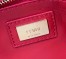 Fendi Peekaboo Mini Bag In Red Patent Calfskin