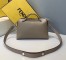 Fendi By The Way Medium Bag In Grey Calfskin