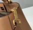 Fendi FF Tote Small Bag In Pink Calfskin