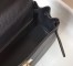 Hermes Kelly 28cm Retourne Bag In Black Clemence Leather