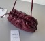 Bottega Veneta Mini Pouch In Grape Intrecciato Lambskin