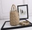 Dior Medium Lady Dior Bag with Enamel Charm In Beige Lambskin