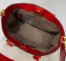 Fendi FF Tote Small Bag In Red Calfskin