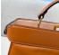 Fendi Peekaboo ISeeU East-West Bag In Brown Nappa