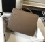 Hermes Kelly Depeche 34 Briefcase In Taupe Calfskin