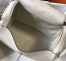 Hermes Lindy 26cm Bag In White Clemence With PHW