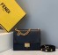 Fendi Kan U Bag In Black Calfskin