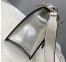 Fendi Kan U Bag In Mirror-effect Silver Leather