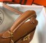 Hermes Kelly Mini II Bag In Gold Epsom Leather