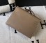 Hermes Kelly Depeche 38 Briefcase In Taupe Calfskin
