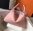 Hermes Lindy 26cm Bag In Pink Clemence With GHW