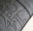 Dior Weekender 25 Bag in Black Dior Gravity Leather