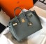 Hermes Birkin 30cm Bag In Vert Amande Clemence Leather